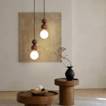 Подвесной светильник Inodesign Beads Dark Wood 44.2410