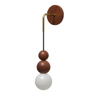 Бра Inodesign Beads Dark Wood 44.5010 - 0