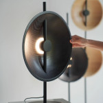 Настольная лампа Inodesign Delano Wood Black 44.5235