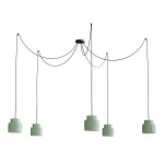Подвесной светильник Inodesign Hiskias Crab Green 44.2015
