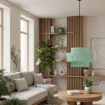 Подвесная люстра Inodesign Hiskias Green 42.3550
