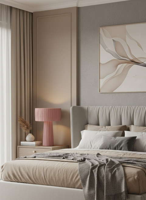 Настольная лампа Inodesign Hiskias Pink 43.3826