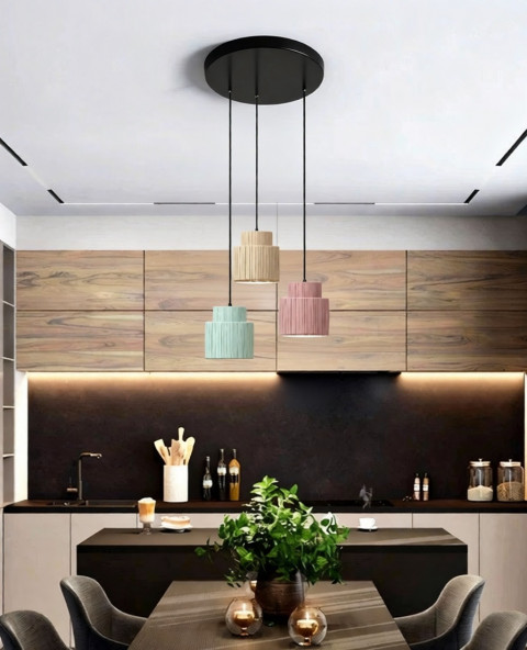 Подвесной светильник Inodesign Hiskias trio multicolor 44.3515