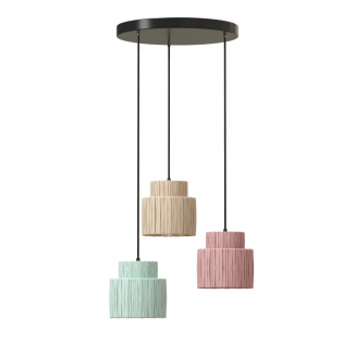 Подвесной светильник Inodesign Hiskias trio multicolor 44.3515 - 0