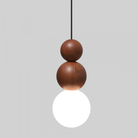 Подвесной светильник Inodesign Beads Dark Wood 44.2410