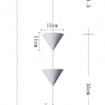 Подвесной светодиодный светильник Inodesign Lester White 44.1155