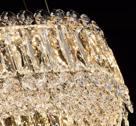 Подвесная светодиодная люстра Inodesign Luxury Crystal 40.95755