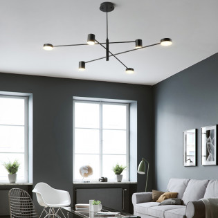 Люстра на штанге Inodesign Motvikt Black 41.1206 - 0