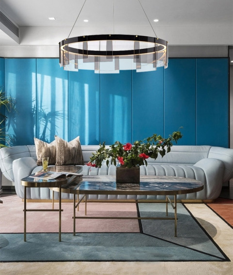 Подвесной светодиодный светильник Inodesign Odri Black D60 44.6020