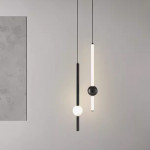 Подвесной светодиодный светильник Inodesign Orion Black Double High 40.9020