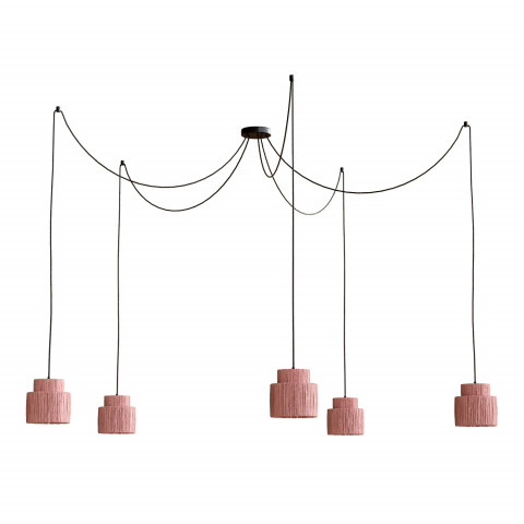 Подвесной светильник Inodesign Hiskias Crab Pink 44.2017