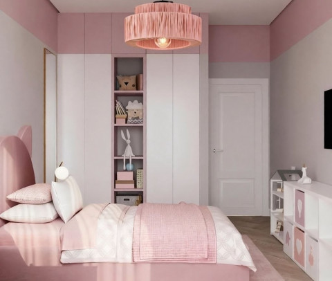 Потолочная люстра Inodesign Hiskias Pink 44.2155
