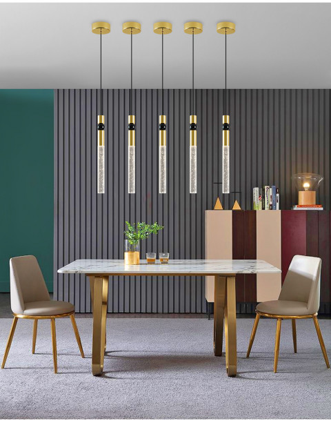 Подвесной светодиодный светильник Inodesign Spree Gold 44.2534