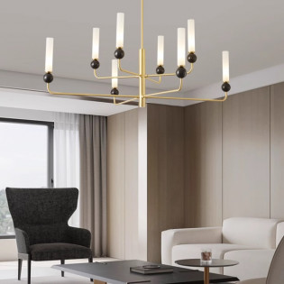 Люстра на штанге Inodesign Stenly Gold 8 44.12050 - 1