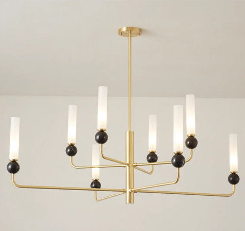 Люстра на штанге Inodesign Stenly Gold 8 44.12050